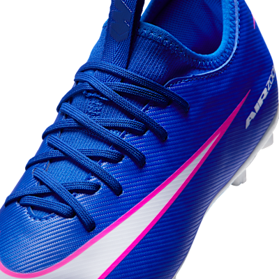 Cheap Nike Junior Mercurial Vapor 16 Academy Kasut Bola Kanak-Kanak Biru/Putih FQ8407-446