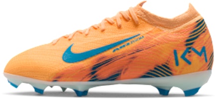 (Youth) Nike Junior Mercurial Vapor 16 Pro "Kylian Mbappé" Soccer Cleats Melon Tint/Igloo/Neo Turquoise HF5450-801 (Youth) Nike Junior Mercurial Vapor 16 Pro "Kylian Mbappé" Soccer Cleats Melon Tint/Igloo/Neo Turquoise HF5450-801