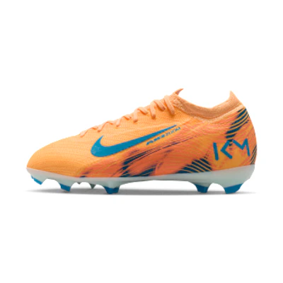(Youth) Nike Junior Mercurial Vapor 16 Pro "Kylian Mbappé" Soccer Cleats Melon Tint/Igloo/Neo Turquoise