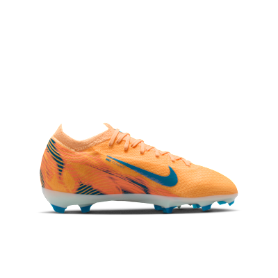 Lookbook (JR) Nike Junior Mercurial Vapor 16 Pro "Kylian Mbappé" Kasut Bola Melon Tint/Igloo/Turquoise HF5450-801