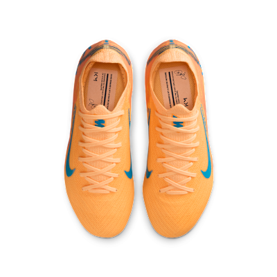 Shop (JR) Nike Junior Mercurial Vapor 16 Pro "Kylian Mbappé" Kasut Bola Melon Tint/Igloo/Turquoise HF5450-801