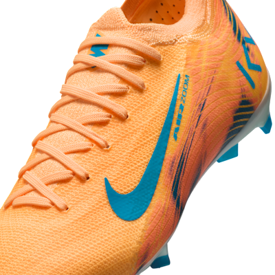 Cheap (JR) Nike Junior Mercurial Vapor 16 Pro "Kylian Mbappé" Kasut Bola Melon Tint/Igloo/Turquoise HF5450-801