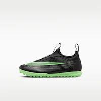 Nike Junior Mercurial Vapor 17 Club Soccer Shoes Black/Black/Illusion Green IO1483-001 Nike Junior Mercurial Vapor 17 Club Soccer Shoes Black/Black/Illusion Green IO1483-001