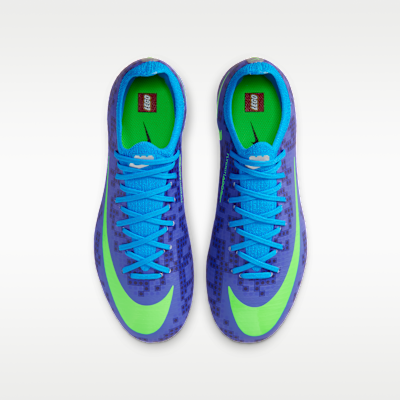 Shop (JR) Nike Junior Mercurial Vapor Pro x LEGO® Azul Concord/Plata/Verde Strike IQ3579-400