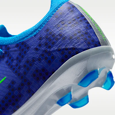 (JR) Nike Junior Mercurial Vapor Pro x LEGO® Azul Concord/Plata/Verde Strike IQ3579-400 1