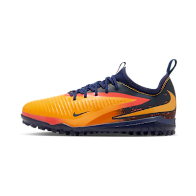 (Youth) Nike Junior Phantom 6 Low Academy "Erling Haaland" Laser Orange/Blue Void/Lemon Venom