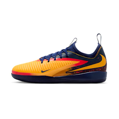 (Youth) Nike Junior Phantom 6 LOW Academy "Erling Haaland" Laser Orange/Blue Void/Lemon Venom
