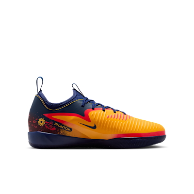 Lookbook (JR) Nike Junior Phantom 6 LOW Academy "哈蘭德" 雷射橙/藍色虛空/檸檬毒素 HQ2036-800