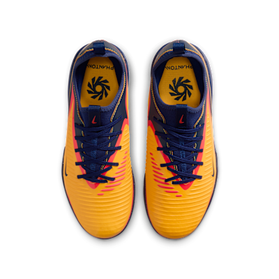 Shop (JR) Nike Junior Phantom 6 LOW Academy "哈蘭德" 雷射橙/藍色虛空/檸檬毒素 HQ2036-800