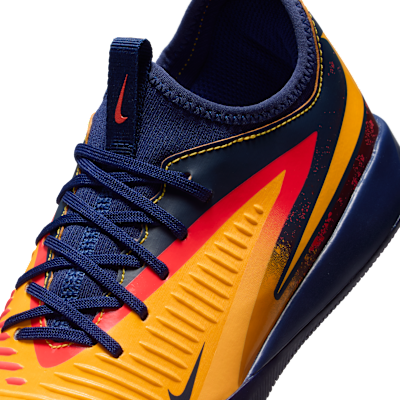 Sizing (JR) Nike Junior Phantom 6 LOW Academy "哈蘭德" 雷射橙/藍色虛空/檸檬毒素 HQ2036-800