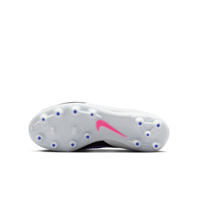 Order 나이키 주니어 팬텀 6 로우 아카데미 레이서 블루/화이트/핑크 블래스트 HQ2046-446