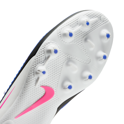 Sizing 나이키 주니어 팬텀 6 로우 아카데미 레이서 블루/화이트/핑크 블래스트 HQ2046-446