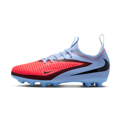 Nike Junior Phantom 6 Low Academy Royal Tint/Black/Bright Crimson