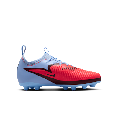 Lookbook 耐克青少年Phantom 6低帮学院蓝/黑/亮红 HQ2046-400