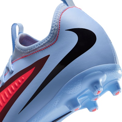 Nike Junior Phantom 6 Low Academy Royal Tint/Black/Bright Crimson HQ2046-400 1