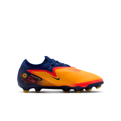 Lookbook (JR) Nike Junior Phantom 6 Low Pro "Erling Haaland" Laser Orange/Biru Void/Lemon Venom HQ2047-800
