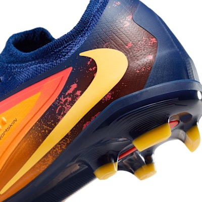 (Youth) Nike Junior Phantom 6 Low Pro "Erling Haaland" Laser Orange/Blue Void/Lemon Venom HQ2047-800 1