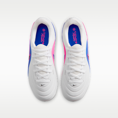 Shop 나이키 주니어 티엠포 마에스트로 아카데미 화이트/레이서 블루/핑크 블라스트/블랙 IB5036-146