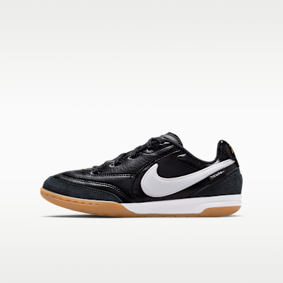 (Youth) Nike Junior Tiempo Street Gato Black/White IB5039-010