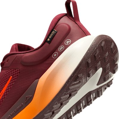 Nike Juniper Trail 2 GORE-TEX Rojo Oscuro/Burgundy Crush/Blanco/Hiper Crimson HM9734-600 1
