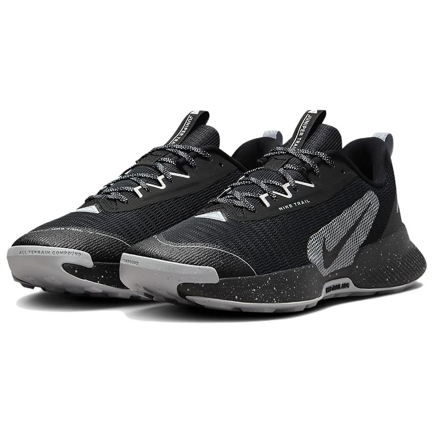 Lookbook Nike Juniper Trail 3 'Hitam Abu Wolf' FQ0904-001