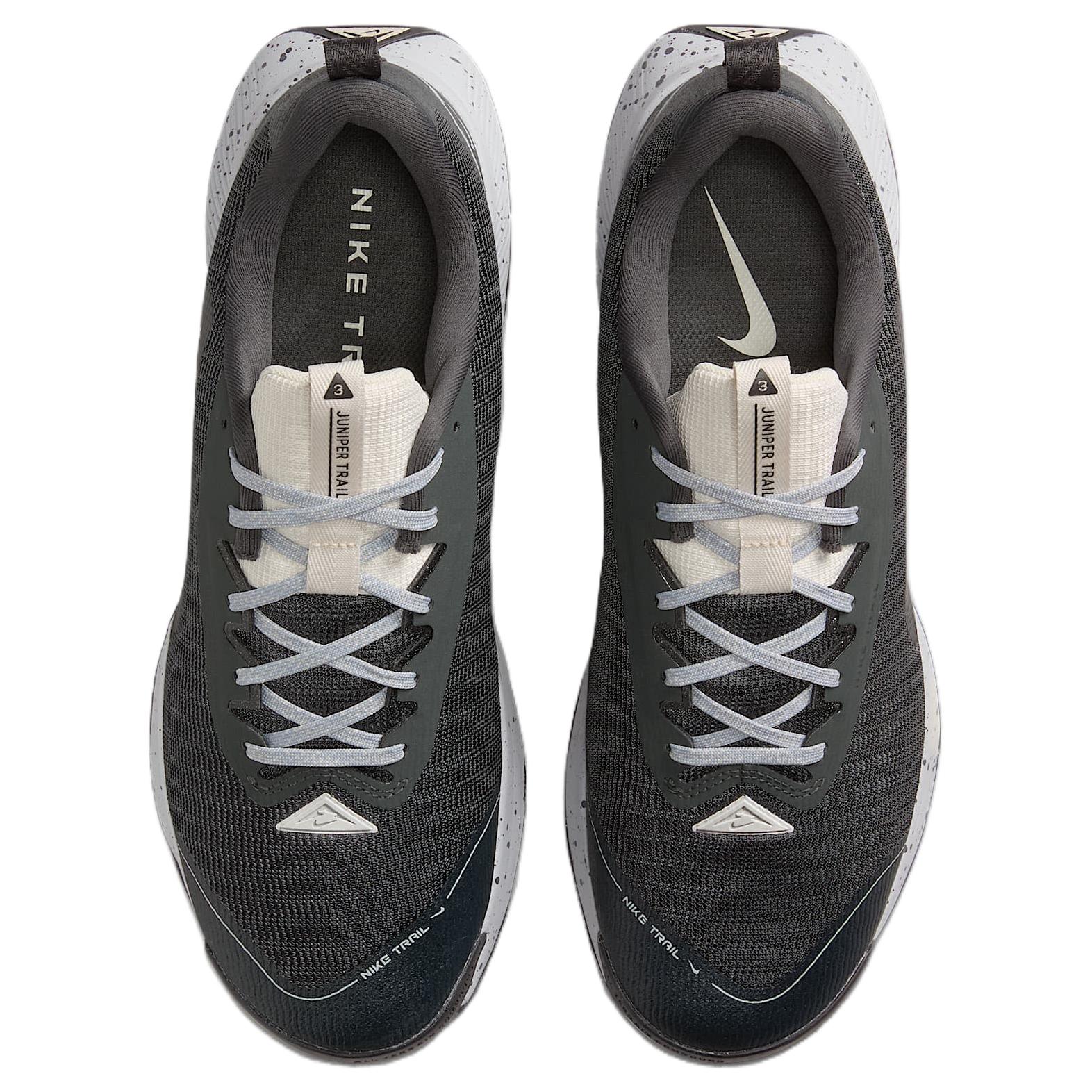 Shop 耐克Juniper Trail 3暗煙灰黑狼灰淺礦石棕配色跑鞋 FQ0904-003