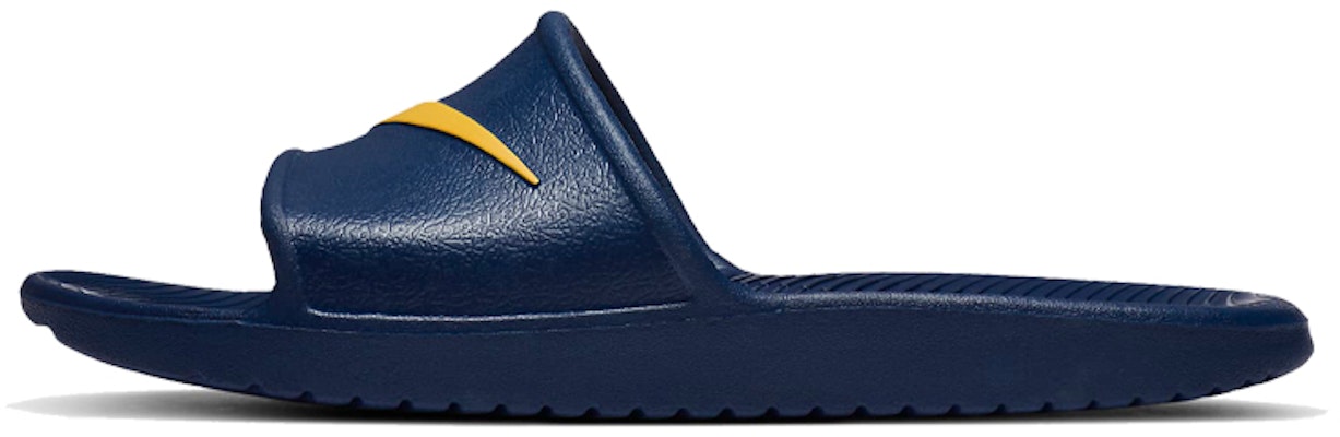Nike Kawa Fashion Blue Yellow Slippers 'Blue Yellow' 832528-407 Buy Nike Kawa Fashion Blue Yellow Slippers 'Blue Yellow' 832528-407