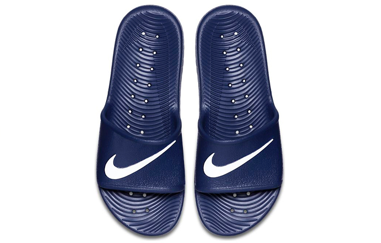 Lookbook Nike Kawa Shower 防滑運動拖鞋 藍白