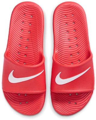 Nike Kawa Shower Red Slippers 'Red White' 832528-603 Lookbook Nike Kawa Shower Red Slippers 'Red White' 832528-603