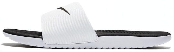 Nike Kawa Slide 'White Black' 832646-100 Nike Kawa Slide 'White Black' 832646-100