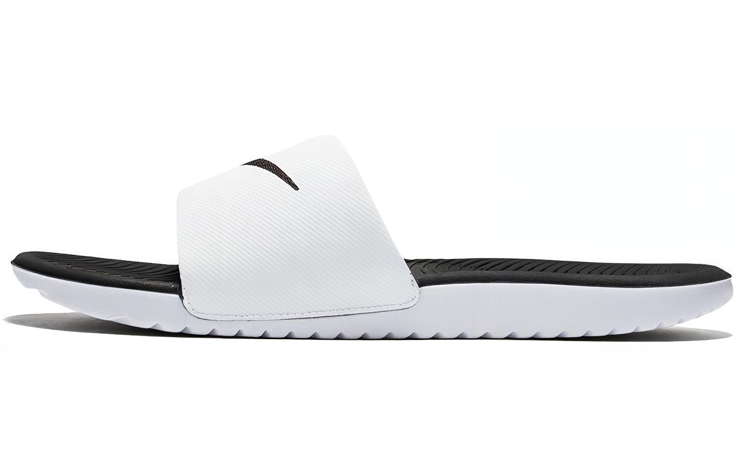 Nike Kawa Slide 'White Black' 832646-100