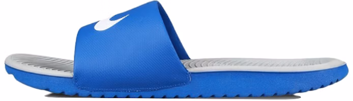 Nike Kawa Slide Blue Gray Slippers 'Blue Grey' 832646-401 Nike Kawa Slide Blue Gray Slippers 'Blue Grey' 832646-401