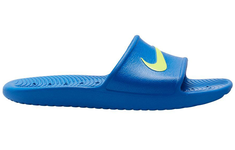 Order Sandal Nike Kawa Slide Biru Kuning 832528-404