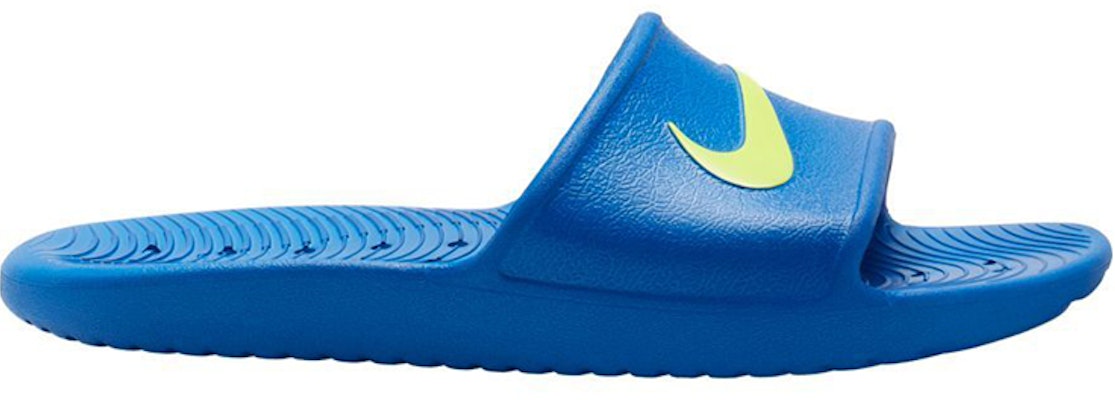 Nike Kawa Slide Biru Kuning 832528-404 Order Nike Kawa Slide Biru Kuning 832528-404