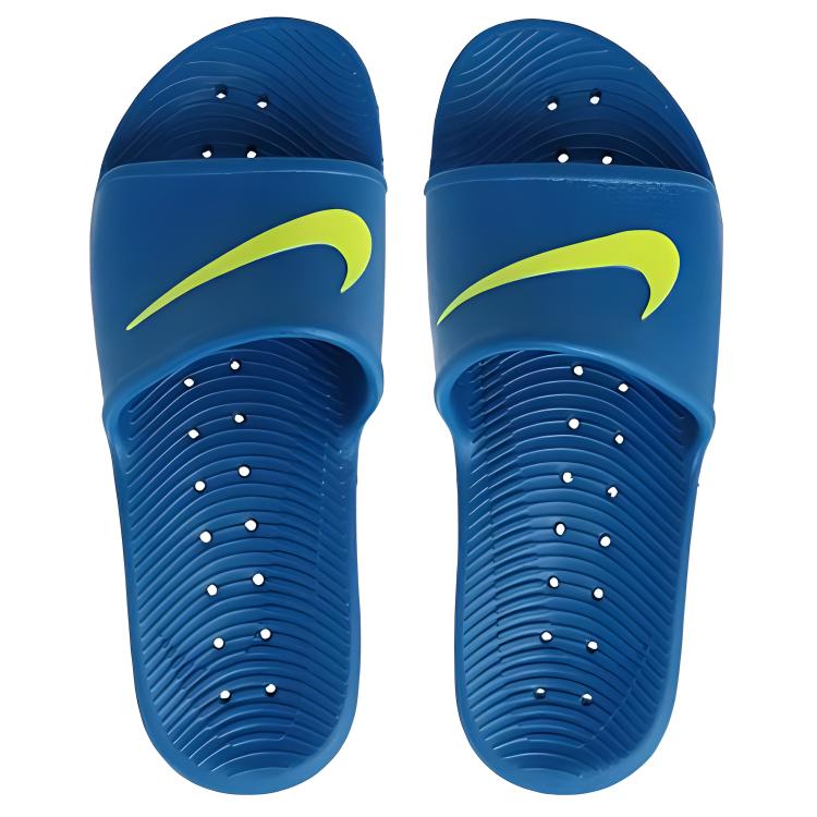 Shop Sandal Nike Kawa Slide Biru Kuning 832528-404
