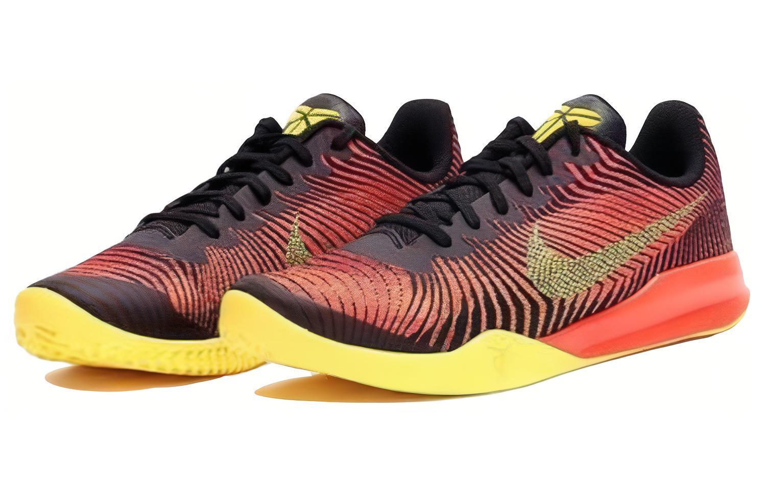 Lookbook Nike Kobe Mentality 2 科比 低筒 實戰籃球鞋 男款 黑橙色