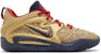 Nike KD15 'Emas Metalik/Merah Universiti' DC1975-700/DM1054-700