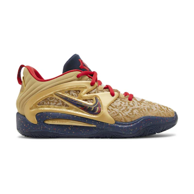 Nike KD15 'Metallic Gold/University Red'