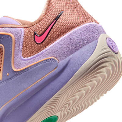 Cheap Nike KD18 "B.A.D" Kasut Bola Keranjang Ungu Basuh/Lilac/Hemp/Fire Pink HV1991-501
