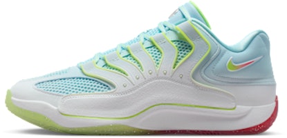 Nike KD18 "Snowed In" EP Sneakers White/Bolt/Bright Crimson/Glacier Blue HV1996-100 Nike KD18 "Snowed In" EP Sneakers White/Bolt/Bright Crimson/Glacier Blue HV1996-100