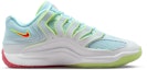 Lookbook Nike KD18 "Snowed In" EP Sneakers White/Bolt/Bright Crimson/Glacier Blue HV1996-100