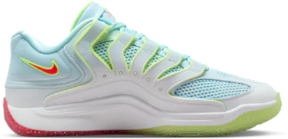 Shop Nike KD18 "Snowed In" EP 白色/螢光/亮紅/冰川藍 球鞋 HV1996-100