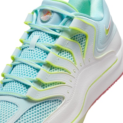 Nike KD18 "Snowed In" EP Sneakers White/Bolt/Bright Crimson/Glacier Blue HV1996-100 Sizing Nike KD18 "Snowed In" EP Sneakers White/Bolt/Bright Crimson/Glacier Blue HV1996-100