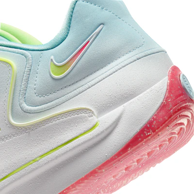 Nike KD18 "Snowed In" EP Sneakers White/Bolt/Bright Crimson/Glacier Blue HV1996-100 1