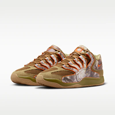 Nike KD18 x Chet Holmgren "Duck Camo" Coyote/Medium Brown/Safety Orange IO7518-900 Purchase Nike KD18 x Chet Holmgren "Duck Camo" Coyote/Medium Brown/Safety Orange IO7518-900