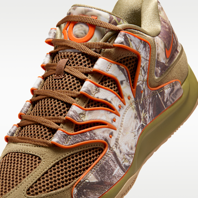 Sizing Nike KD18 x Chet Holmgren "Duck Camo" Coyote/Medium Brown/Safety Orange IO7518-900
