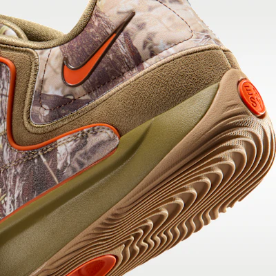 Nike KD18 x Chet Holmgren "Duck Camo" Coyote/Medium Brown/Safety Orange IO7518-900 Cheap Nike KD18 x Chet Holmgren "Duck Camo" Coyote/Medium Brown/Safety Orange IO7518-900
