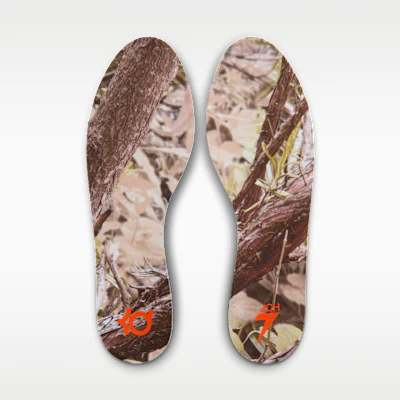 Nike KD18 x Chet Holmgren "Duck Camo" Coyote/Medium Brown/Safety Orange IO7518-900 1