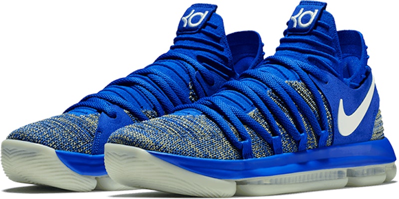 Nike KD 10 'Racer Blue' Sepatu Basket Pria AV4899-414 Lookbook Nike KD 10 'Racer Blue' Sepatu Basket Pria AV4899-414