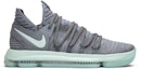 Buy 耐克 KD 10 冷灰色冰绿 897815-002